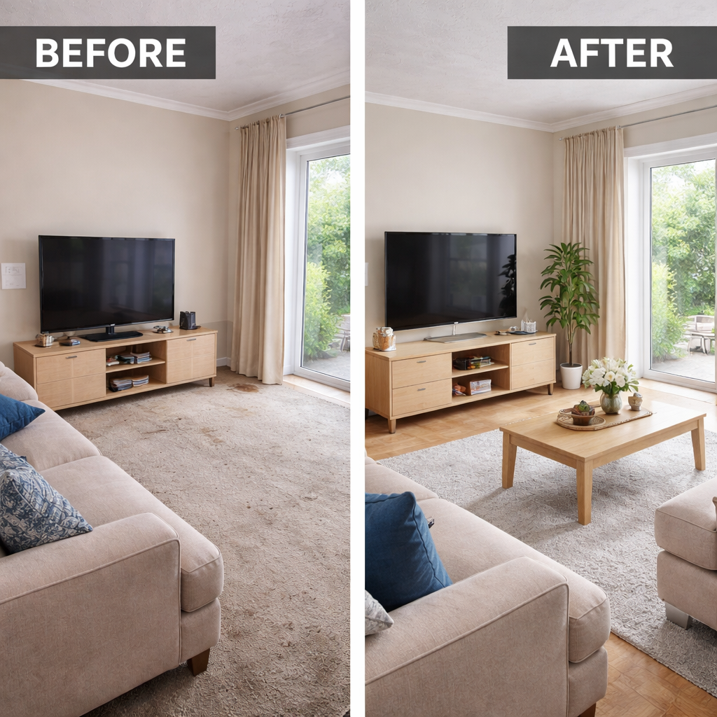 Living Room Transformation